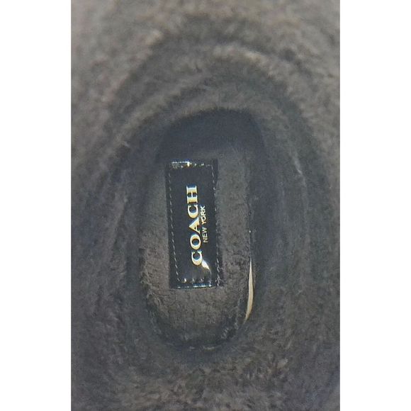 Coach Tristy Brown Lace up rain boot size 9 Authentic - Picture 7 of 7